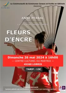 FLEURS D'ENCRE DIMANCHE 26 MAI À 16H00